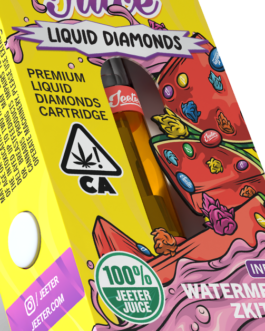 JEETER JUICE WATERMELON ZKITTLEZ – Liquid Diamonds Cartridge – Jeeter Juice